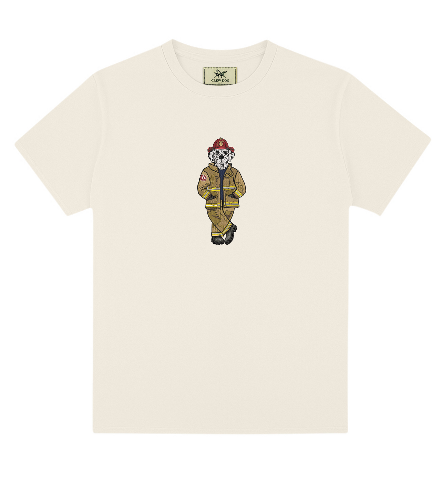 First Responders Firefighters Embroidered Tee