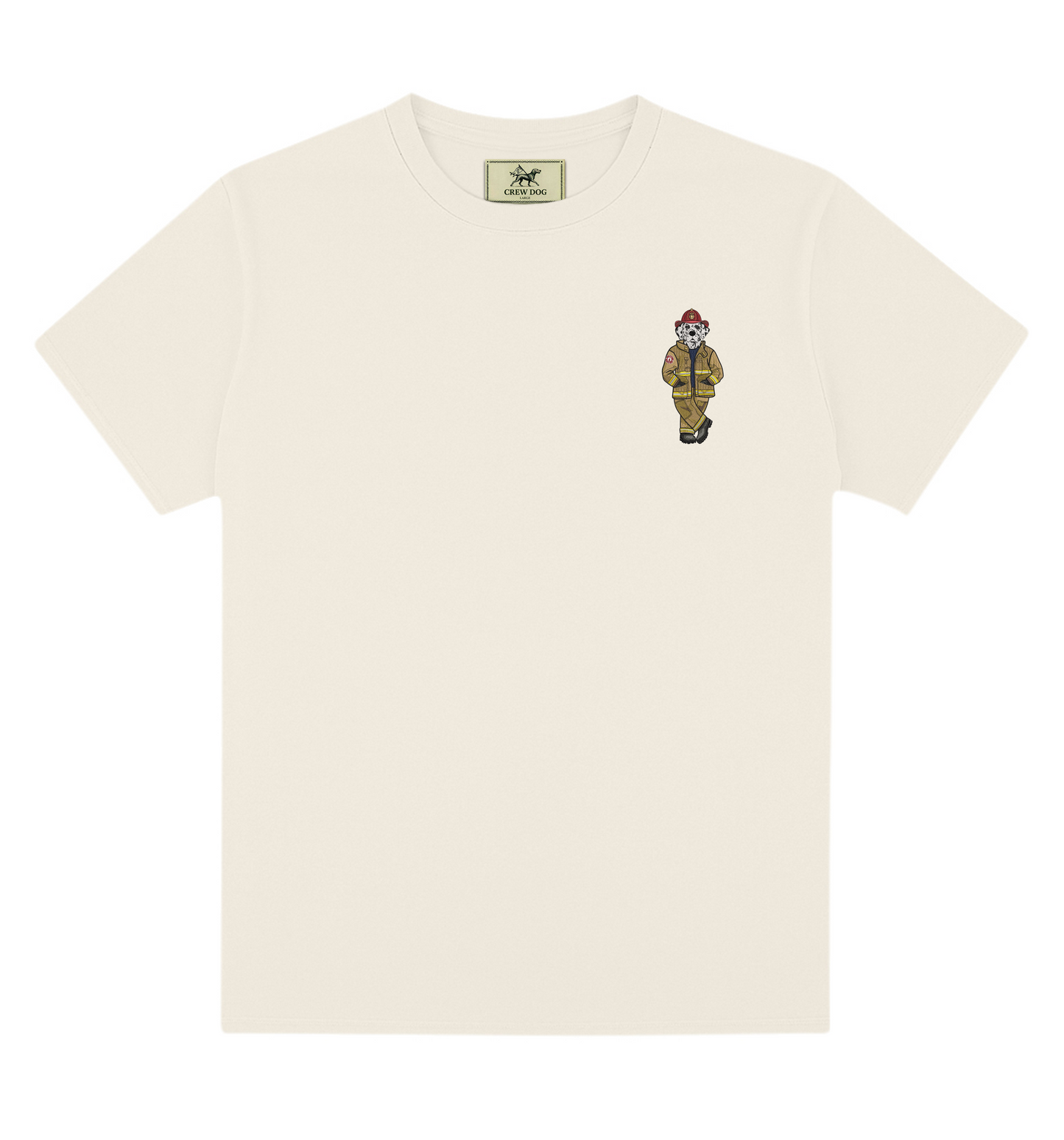 First Responders Firefighters Embroidered Tee