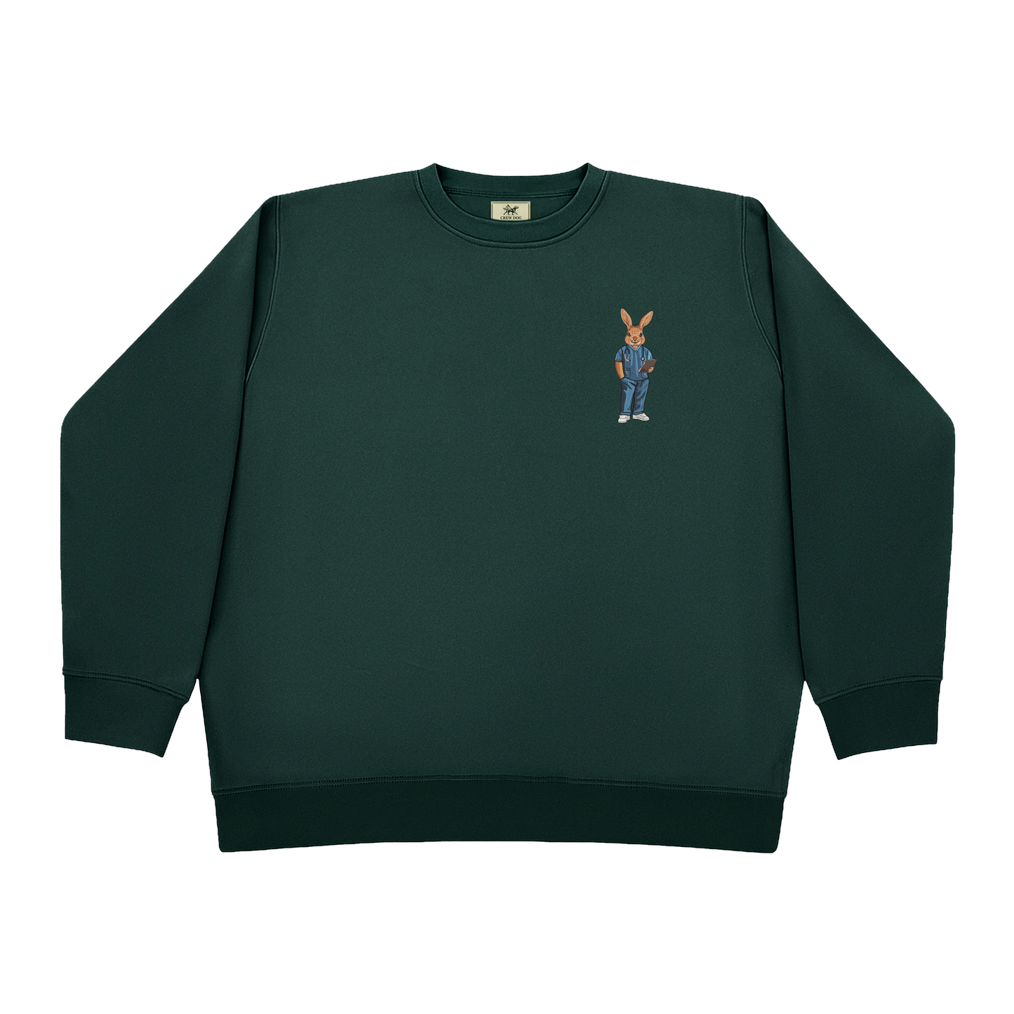 First Responders Nurse Embroidered Crewneck