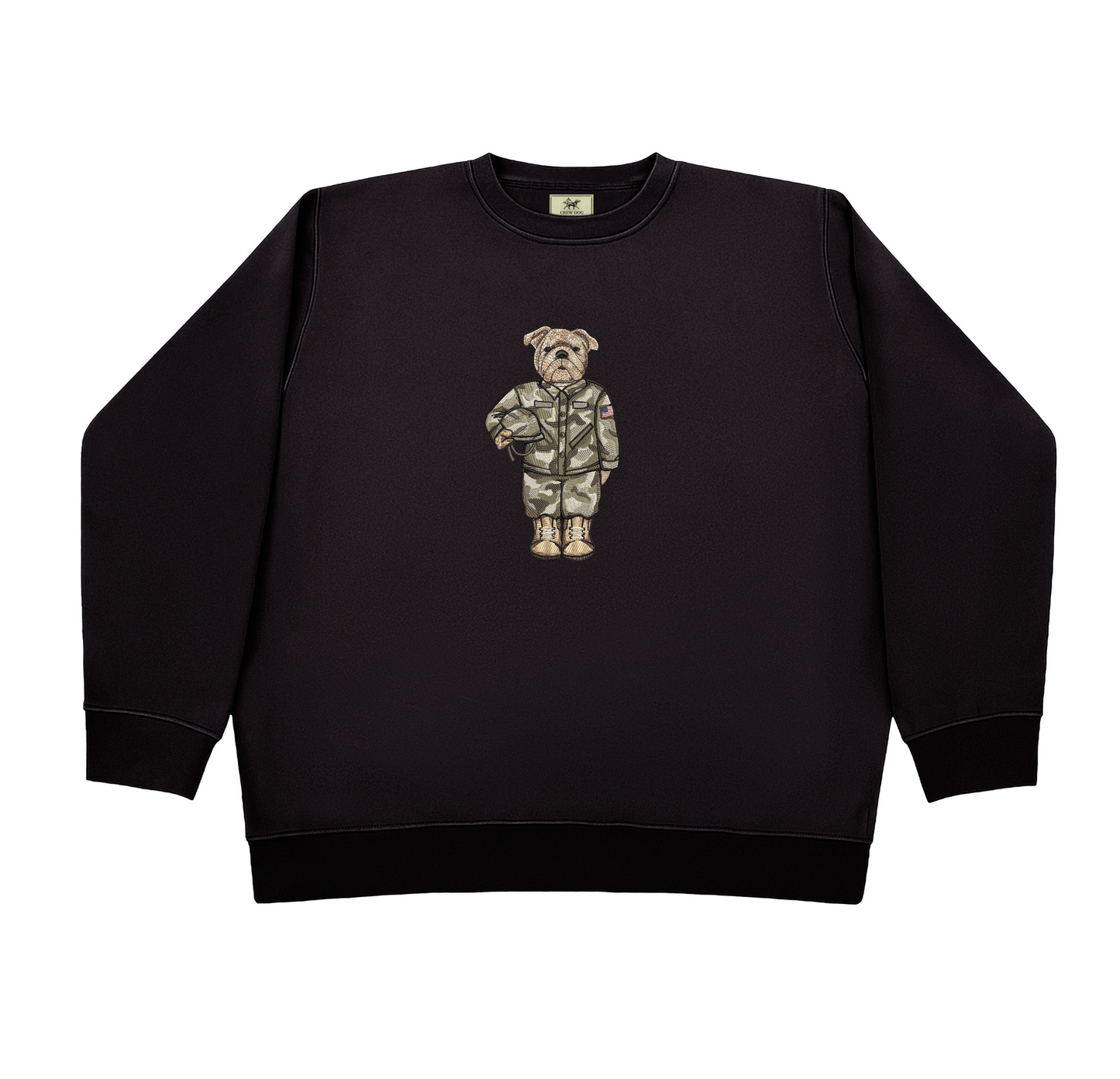First Responders Veteran Embroidered Crewneck