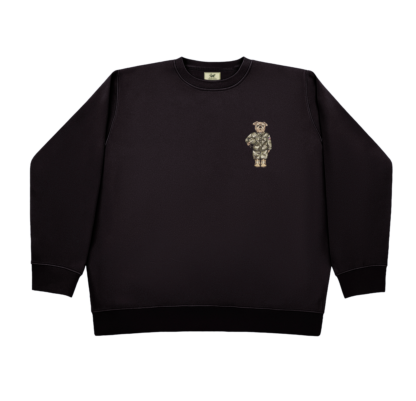 First Responders Veteran Embroidered Crewneck