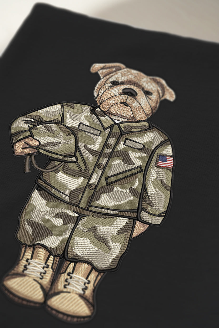 First Responders Veteran Embroidered Crewneck
