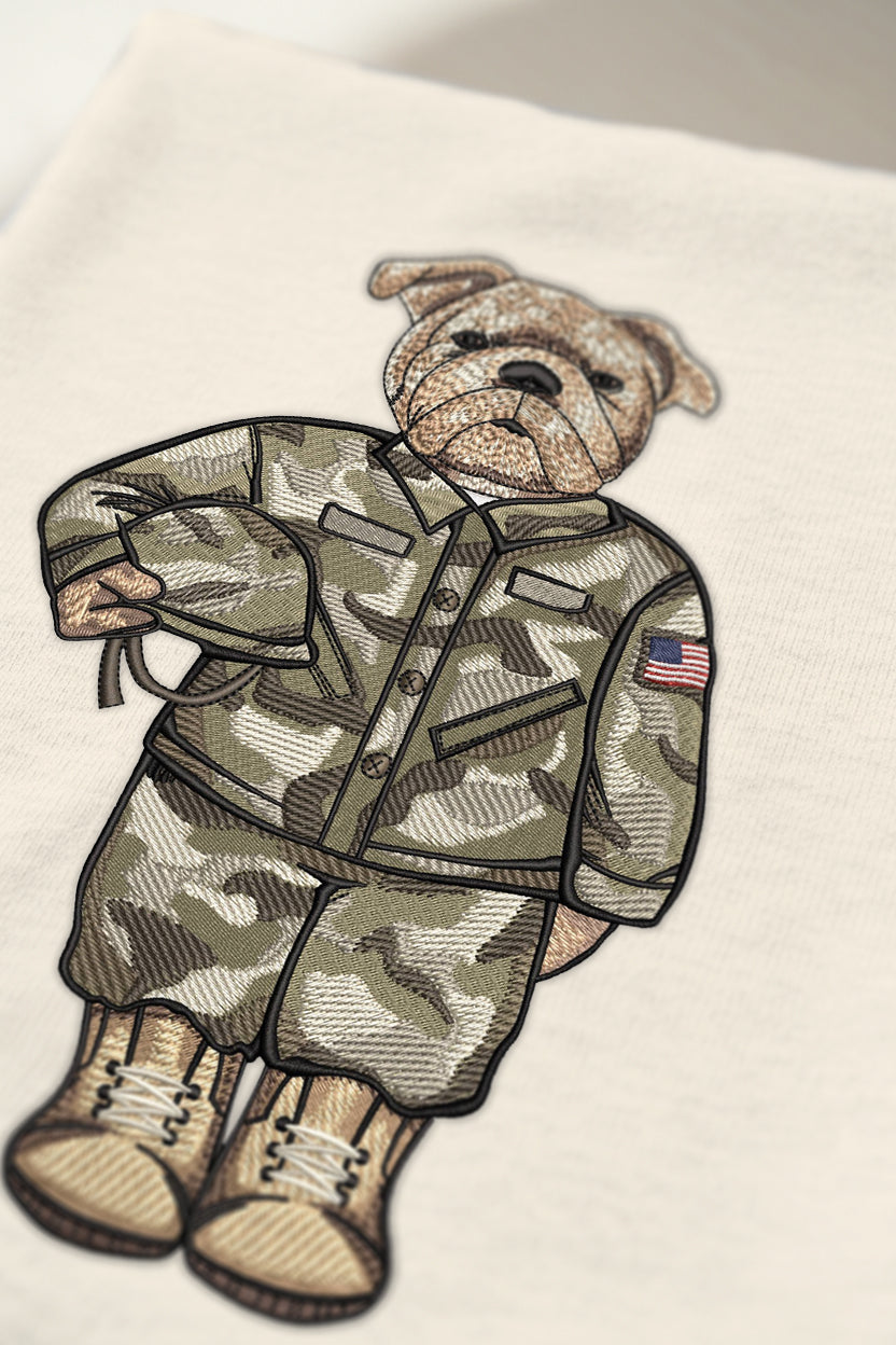 First Responders Veteran Embroidered Tee