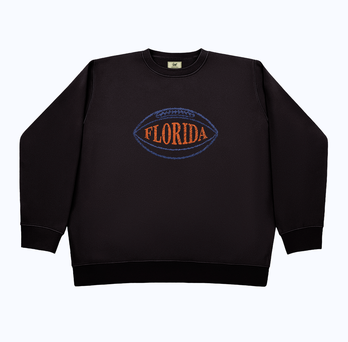 Florida Heritage Blue Embroidered Crewneck