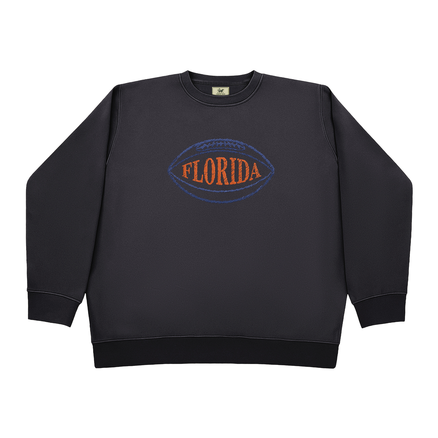 Florida Heritage Blue Embroidered Crewneck