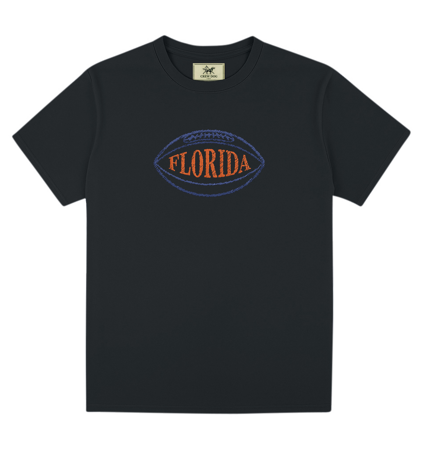 Florida Heritage Blue Embroidered Tee