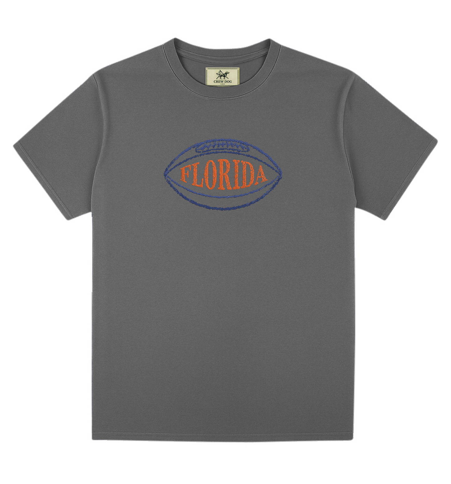 Florida Heritage Blue Embroidered Tee