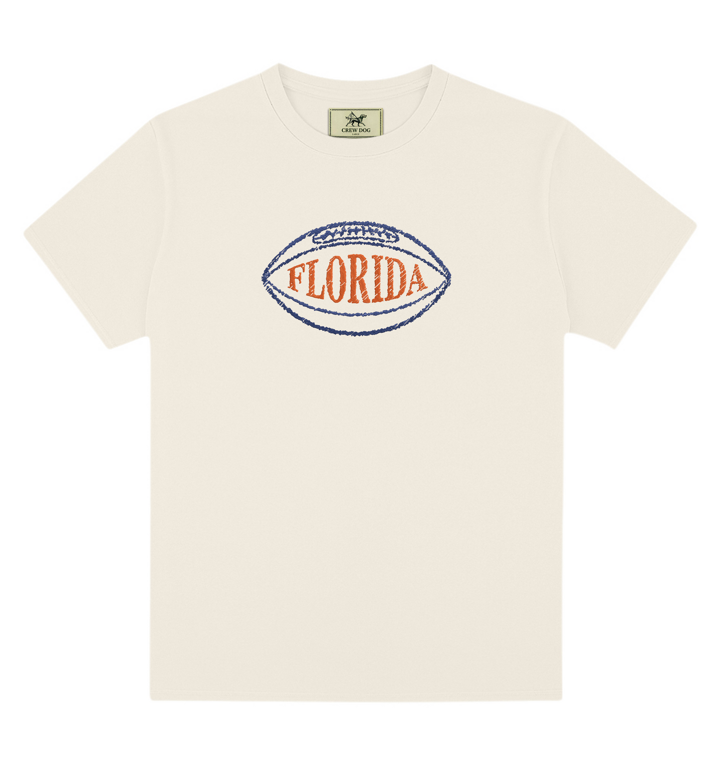 Florida Heritage Blue Embroidered Tee