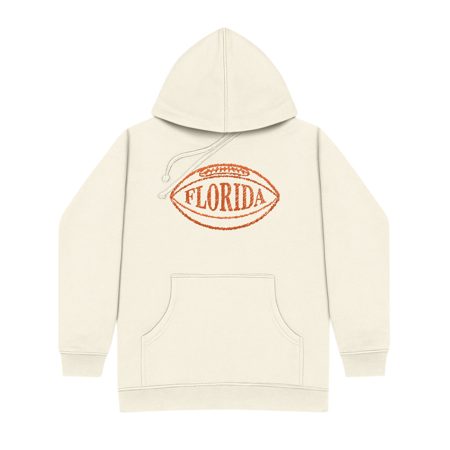 Florida Heritage Orange Embroidered Hoodie