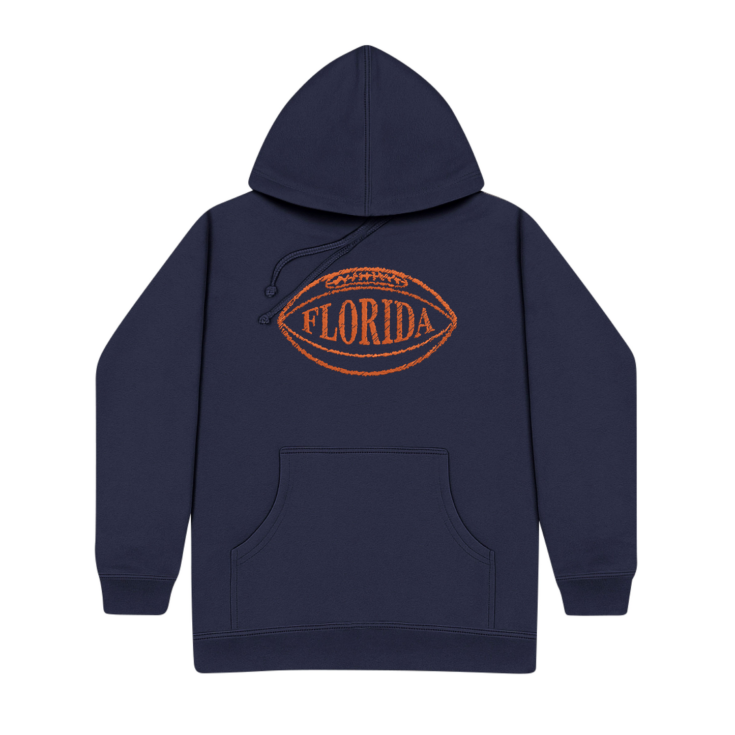 Florida Heritage Orange Embroidered Hoodie