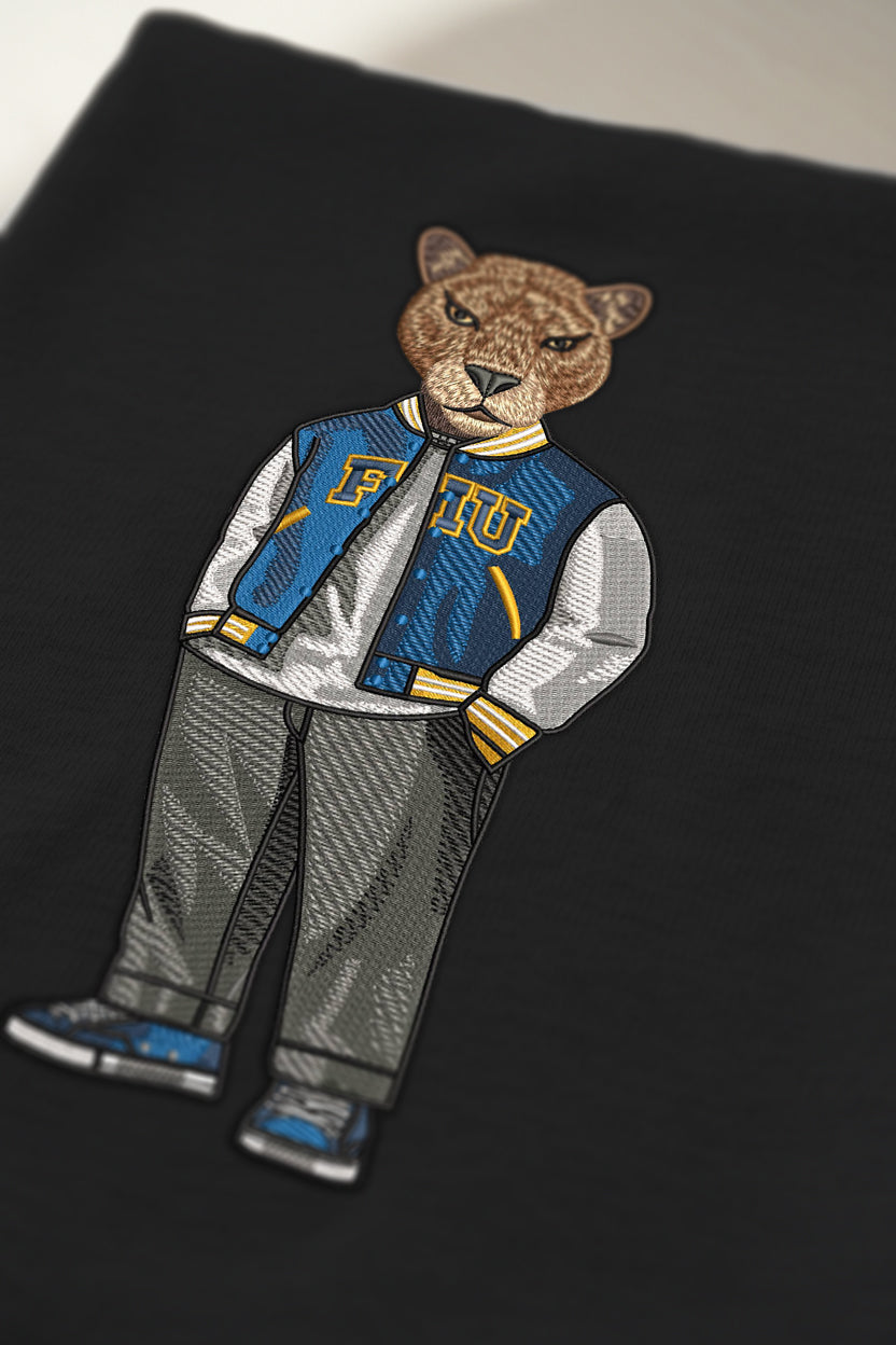 FIU Embroidered Tee
