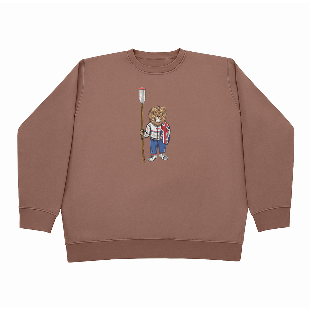 Great Britain National Men's Rowing Embroidered Crewneck