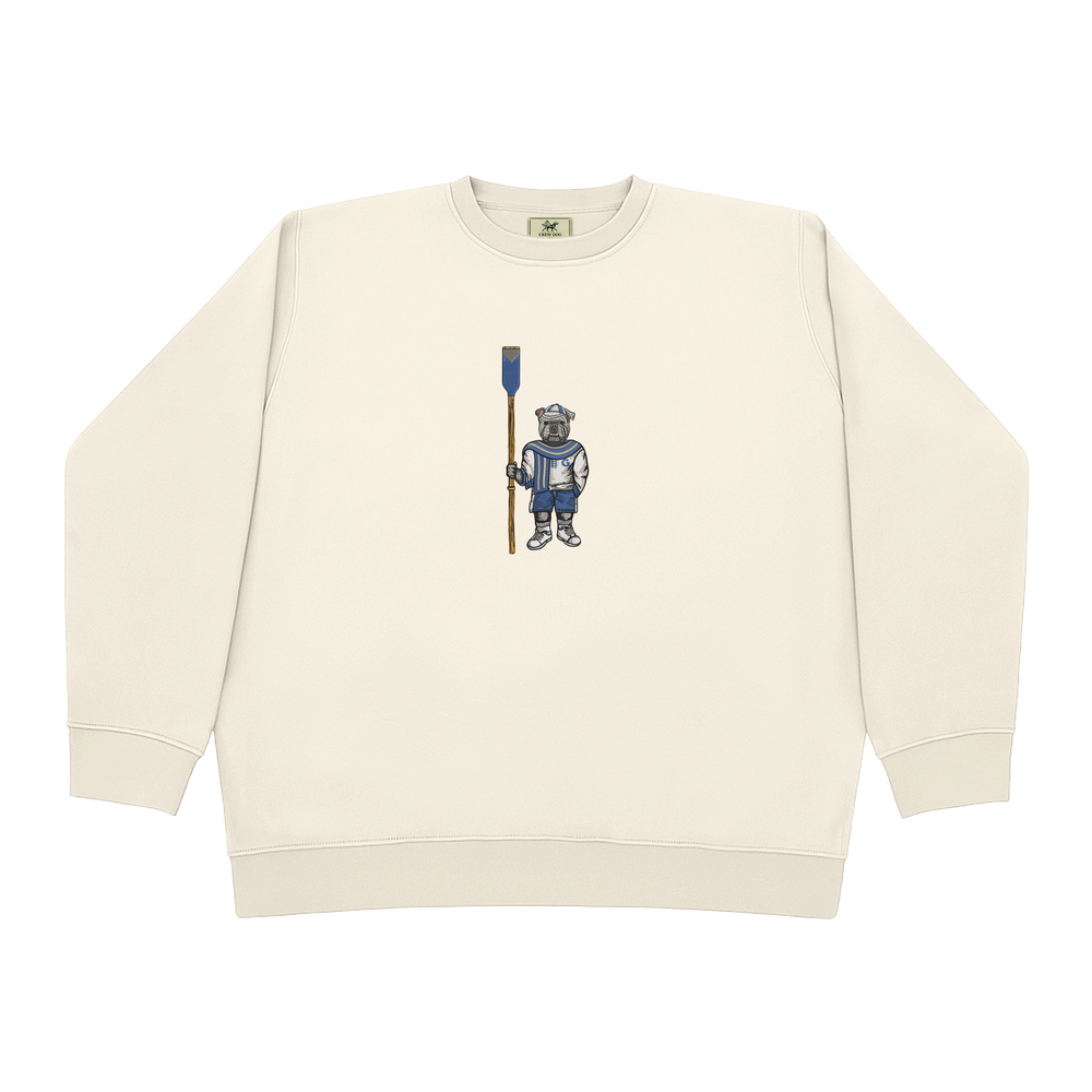 Georgetown Crew Embroidered Crewneck