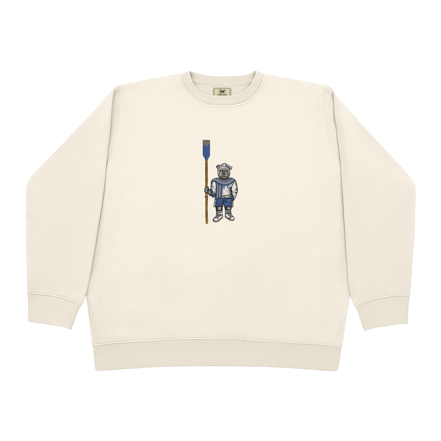 Georgetown Crew Embroidered Crewneck