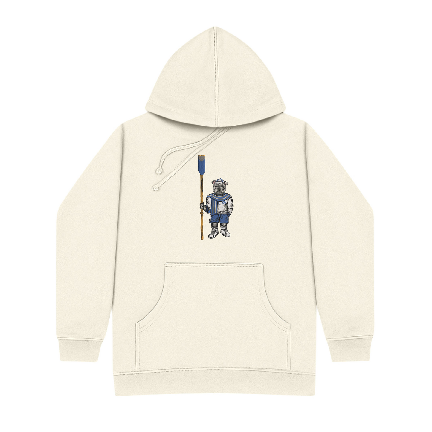 Georgetown Crew Embroidered Hoodie