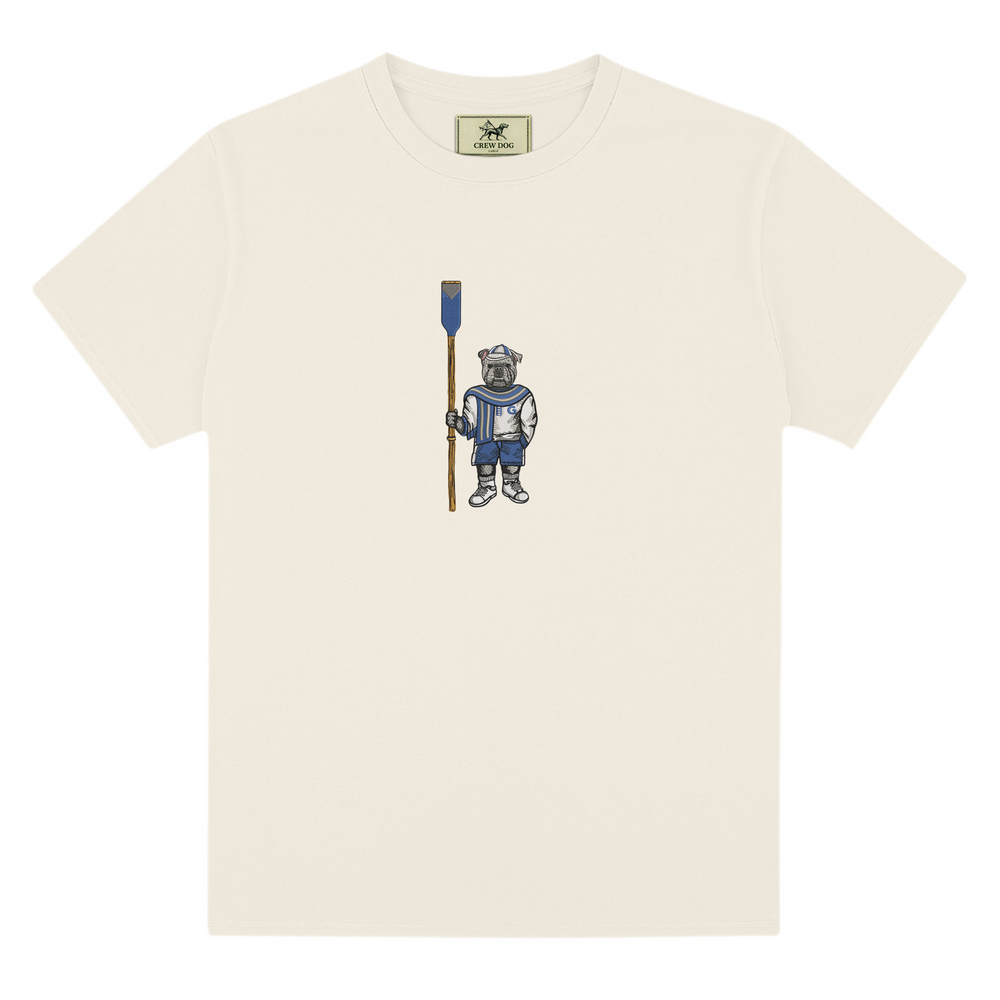 Georgetown Crew Embroidered Tee
