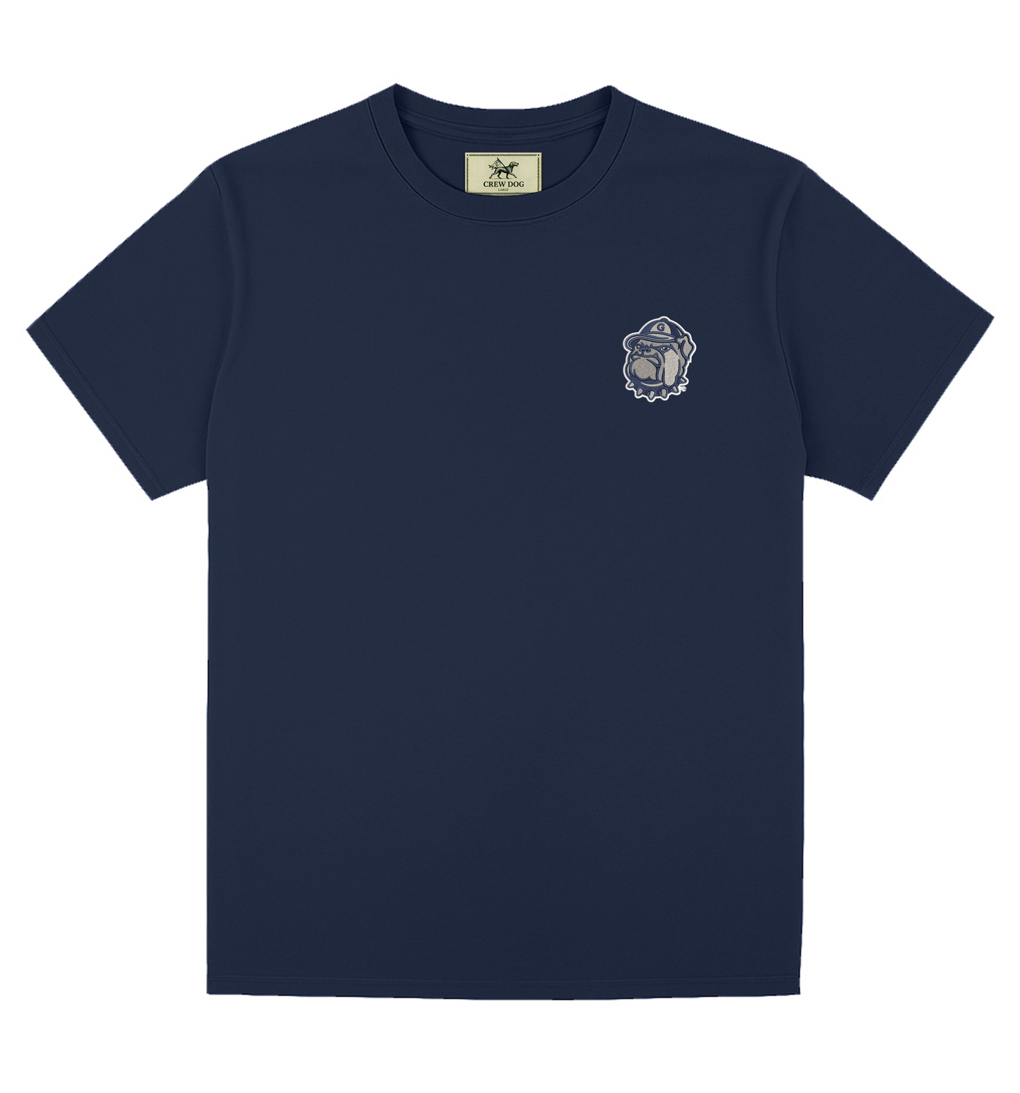 Georgetown Grey Dog Tee