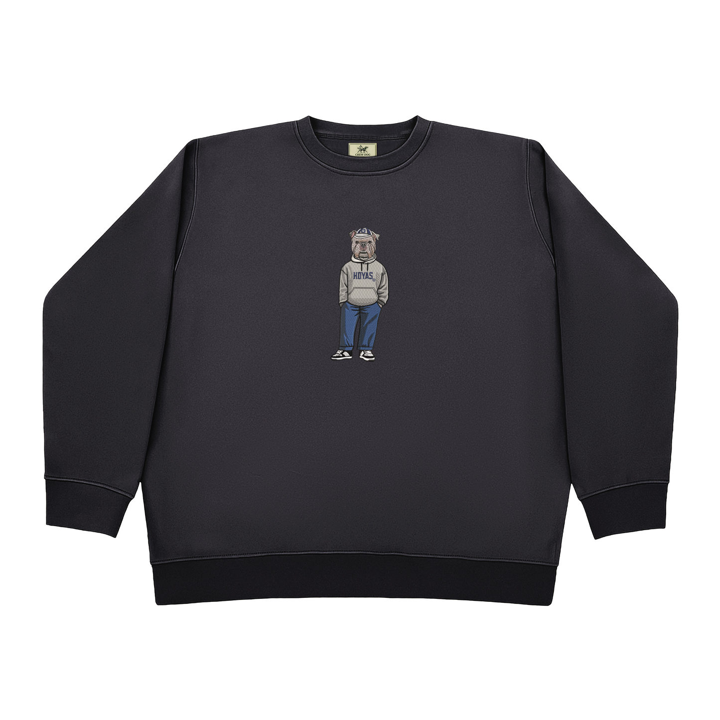 Georgetown HOYAS Embroidered Crewneck