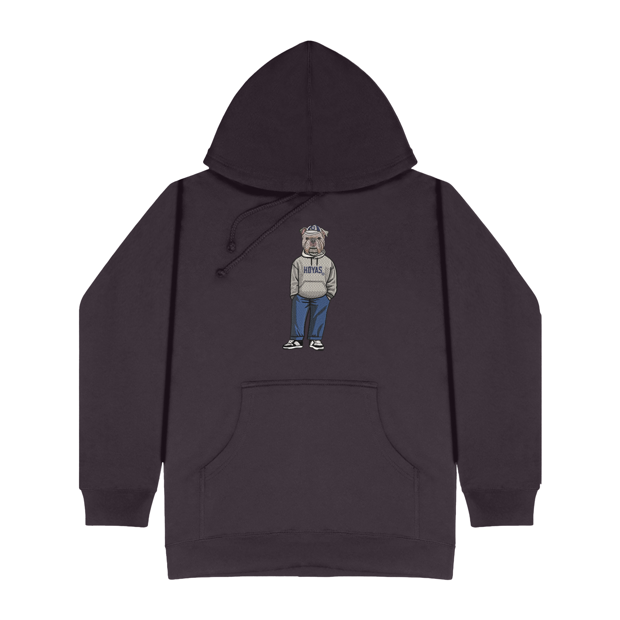 Georgetown HOYAS Embroidered Hoodie – Crew Dog