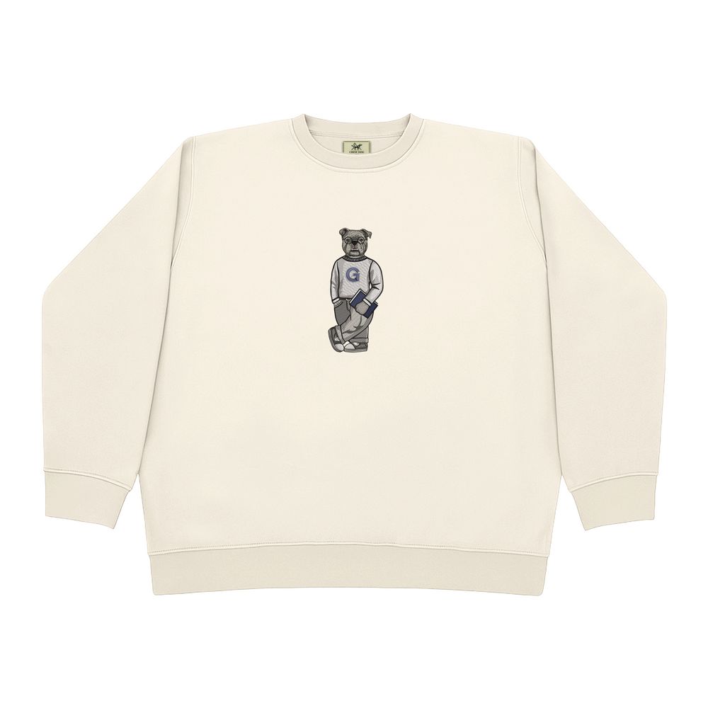 
                      
                        Georgetown Sweater Embroidered Crewneck
                      
                    