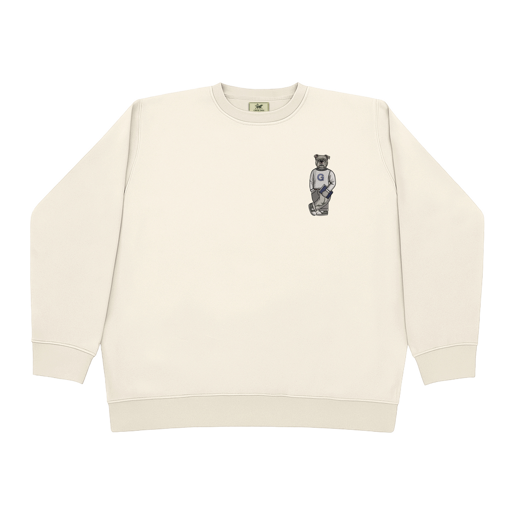
                      
                        Georgetown Sweater Embroidered Crewneck
                      
                    