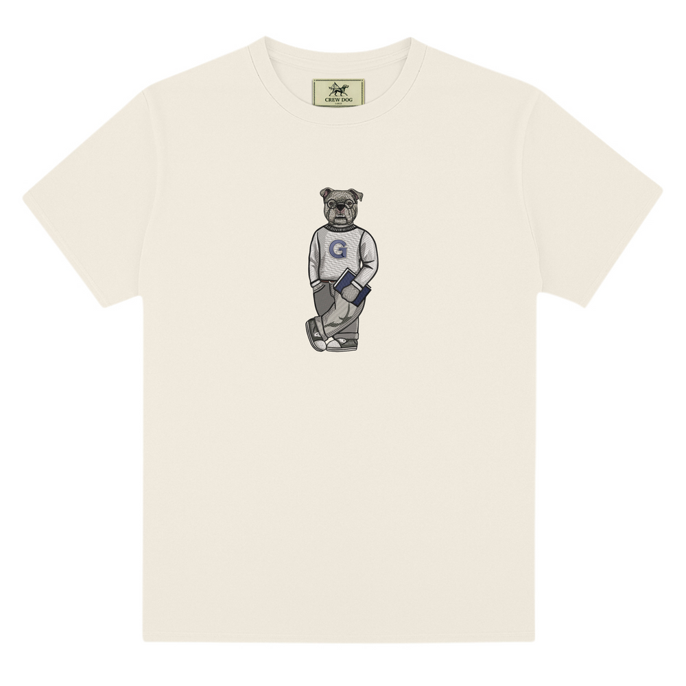 
                      
                        Georgetown Sweater Embroidered Tee
                      
                    