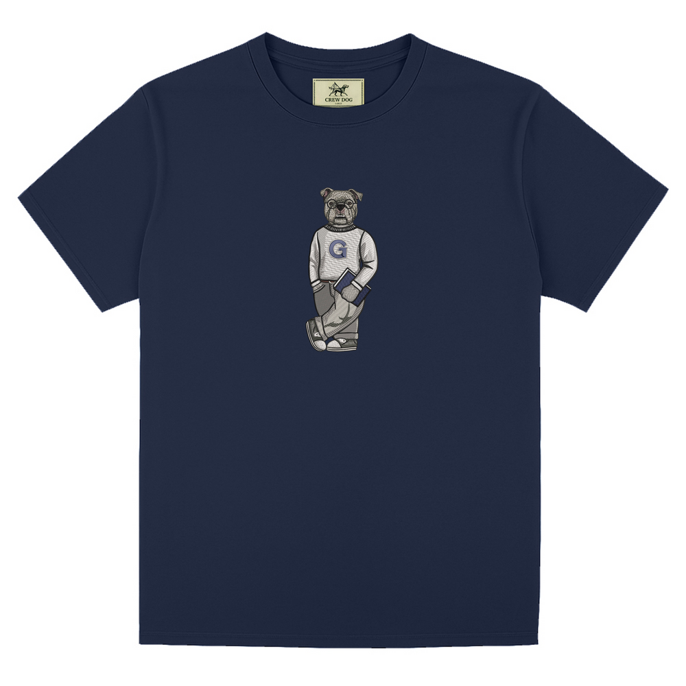 
                      
                        Georgetown Sweater Embroidered Tee
                      
                    