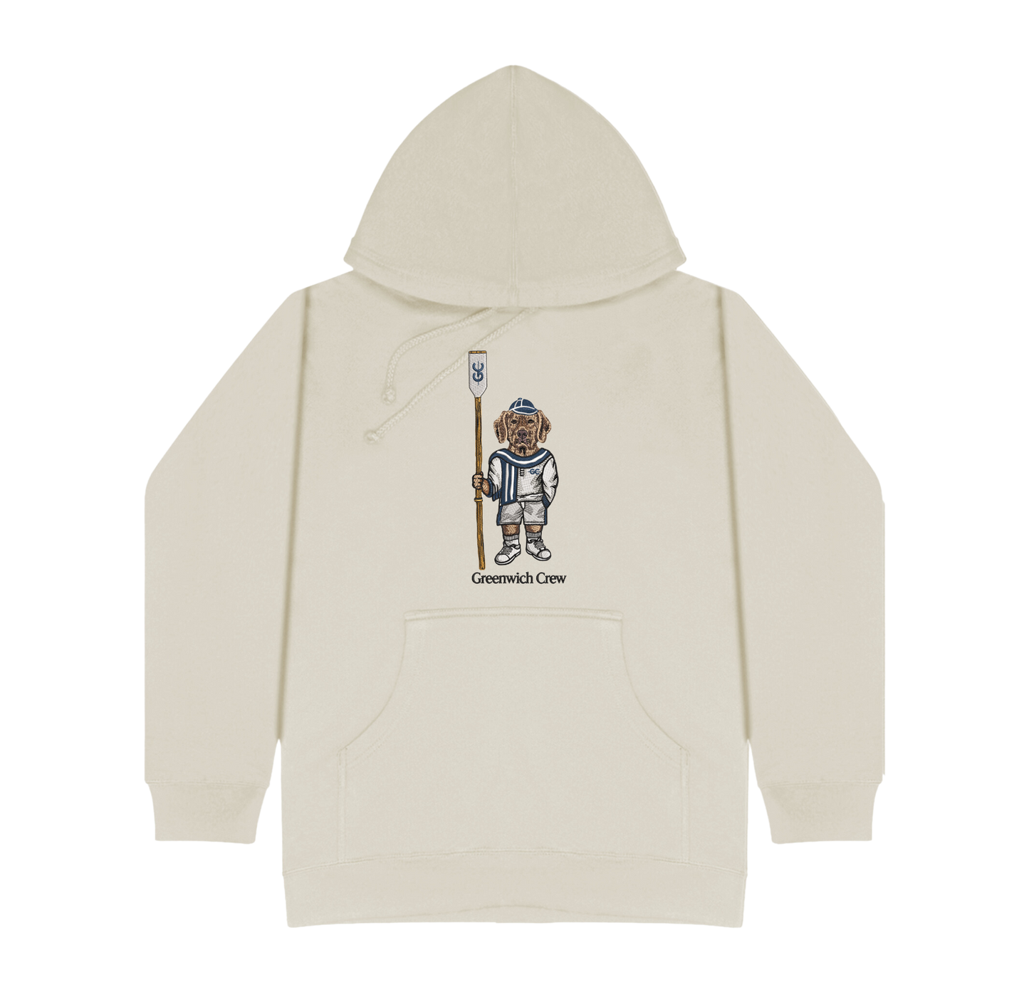 Greenwich Men's Crew Embroidered Hoodie