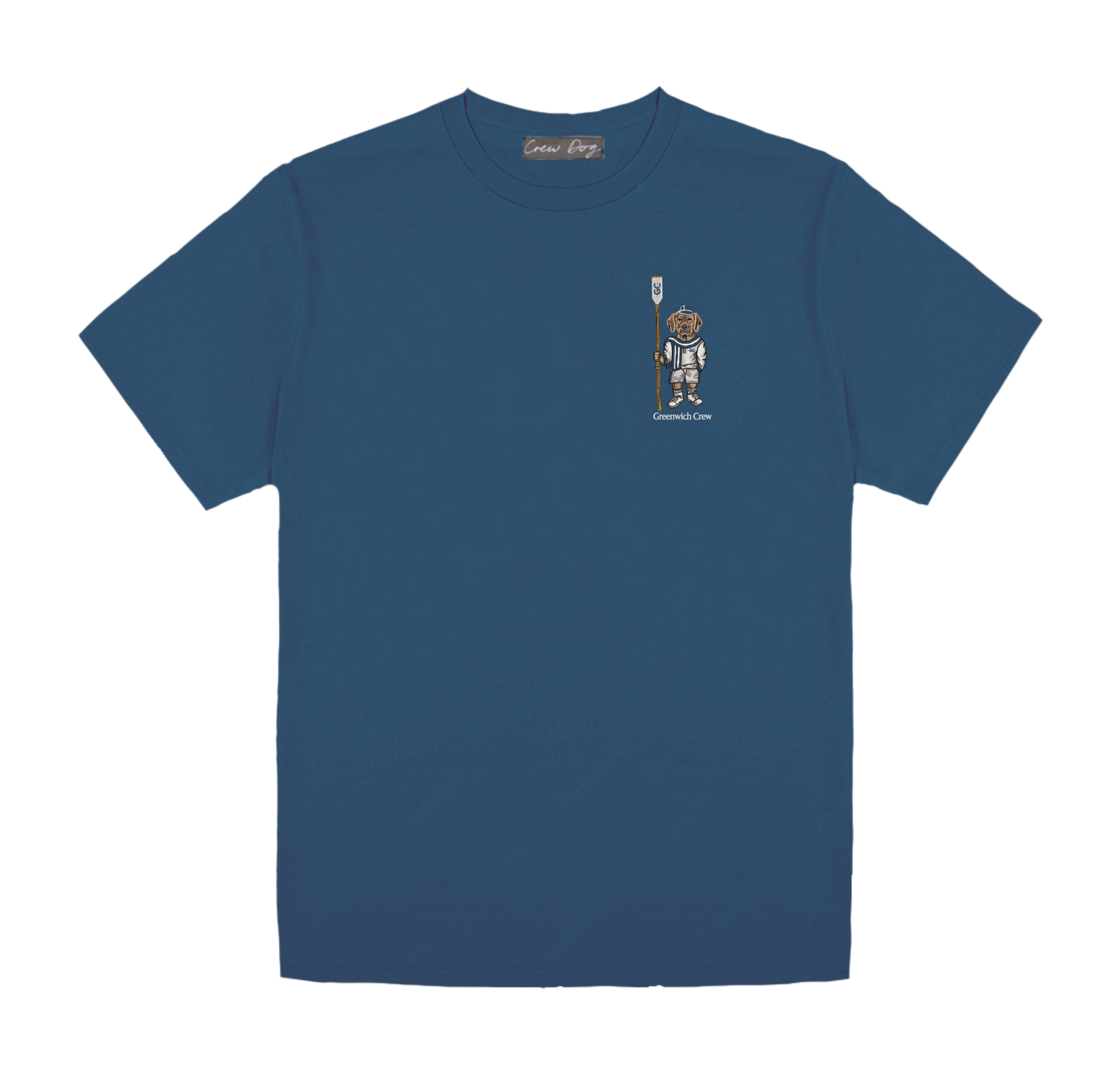 Greenwich Men's Crew Embroidered Tee