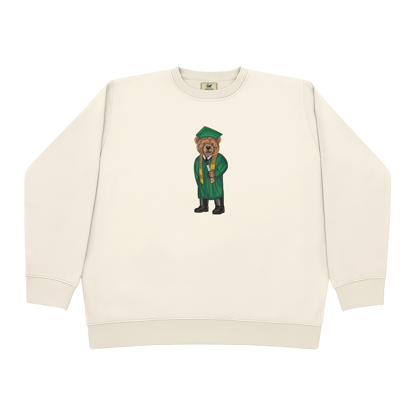 George Mason Graduation Embroidered Crewneck