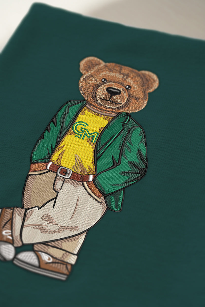 George Mason Jacket Embroidered Crewneck