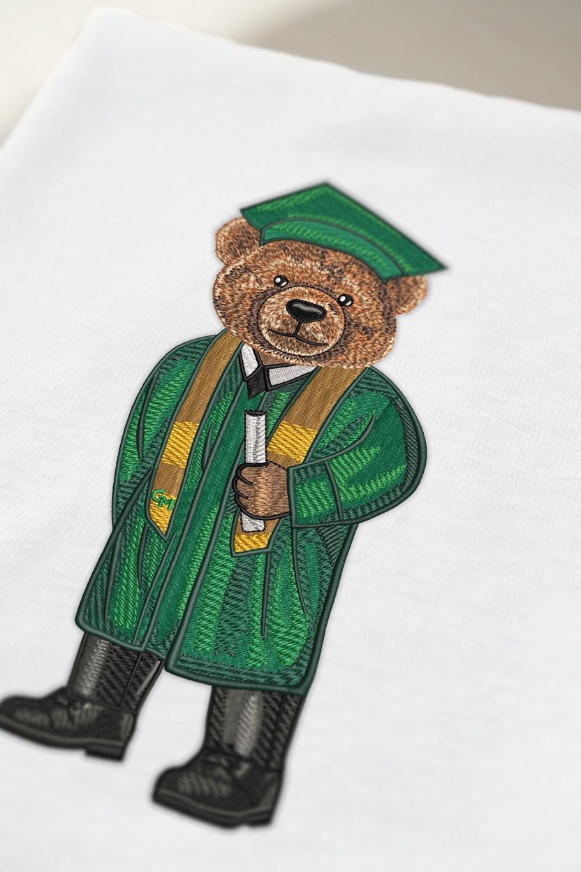 George Mason Graduation Embroidered Tee