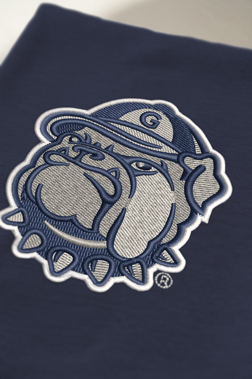 Georgetown Grey Dog Tee
