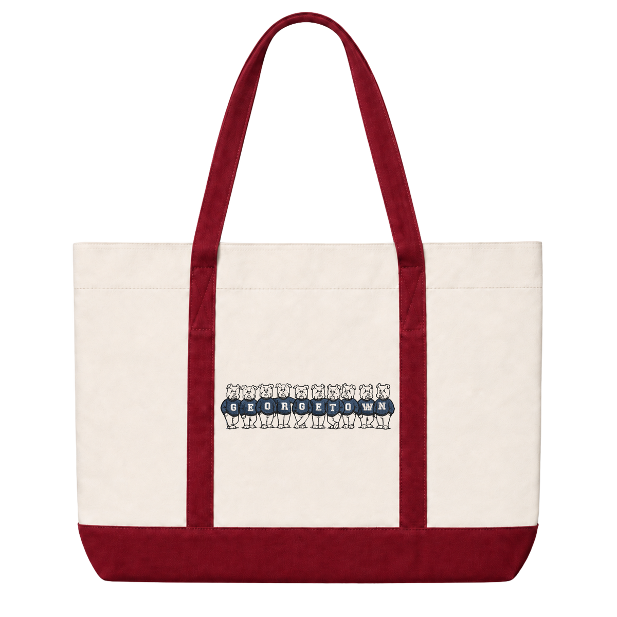 Georgetown Vintage Embroidered Tote Bag
