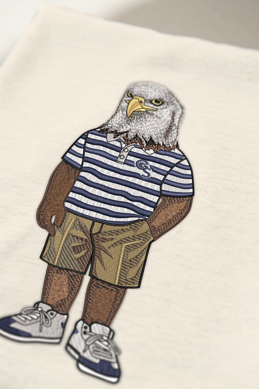 Georgia Southern Shorts Embroidered Tee