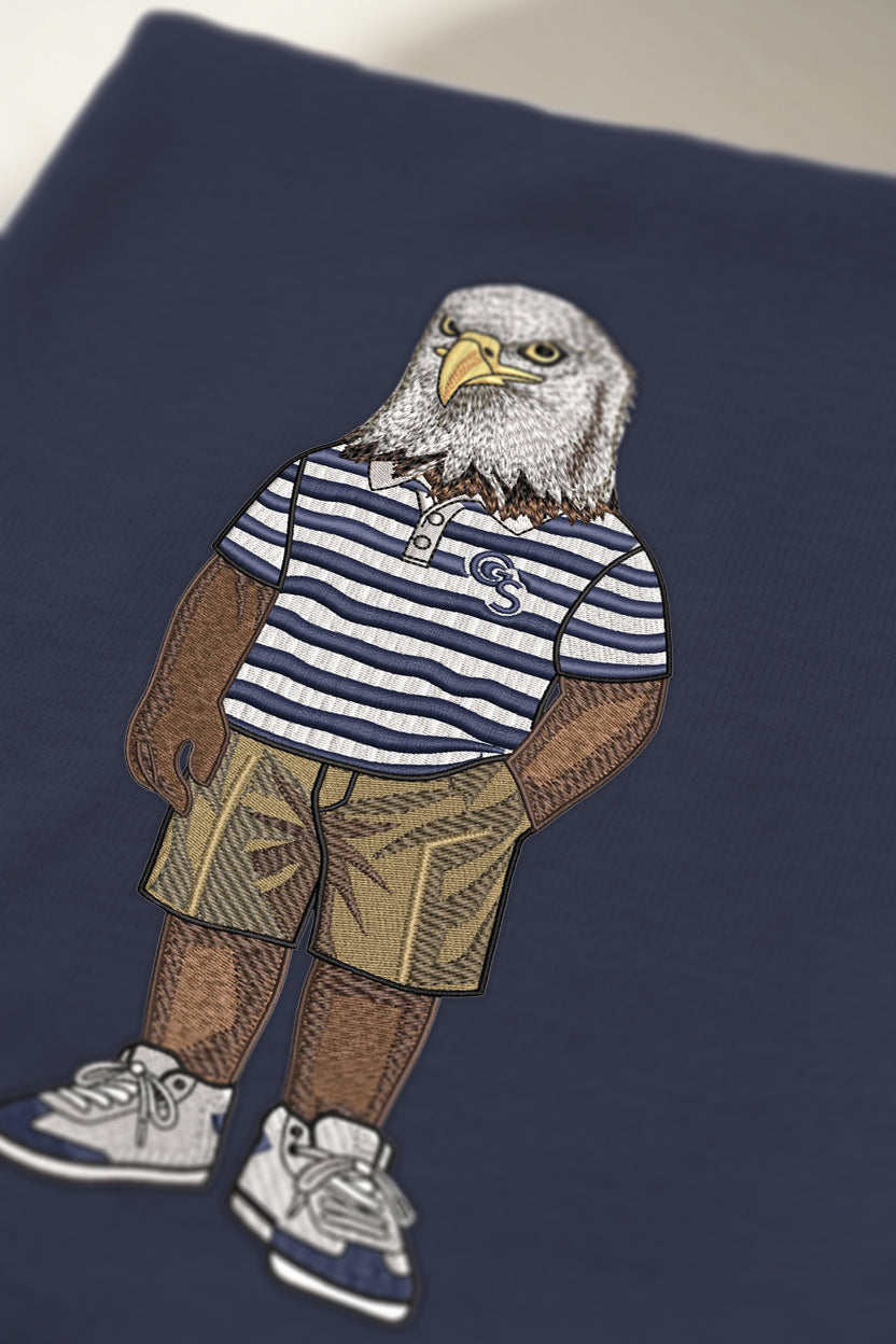 Georgia Southern Shorts Embroidered Crewneck