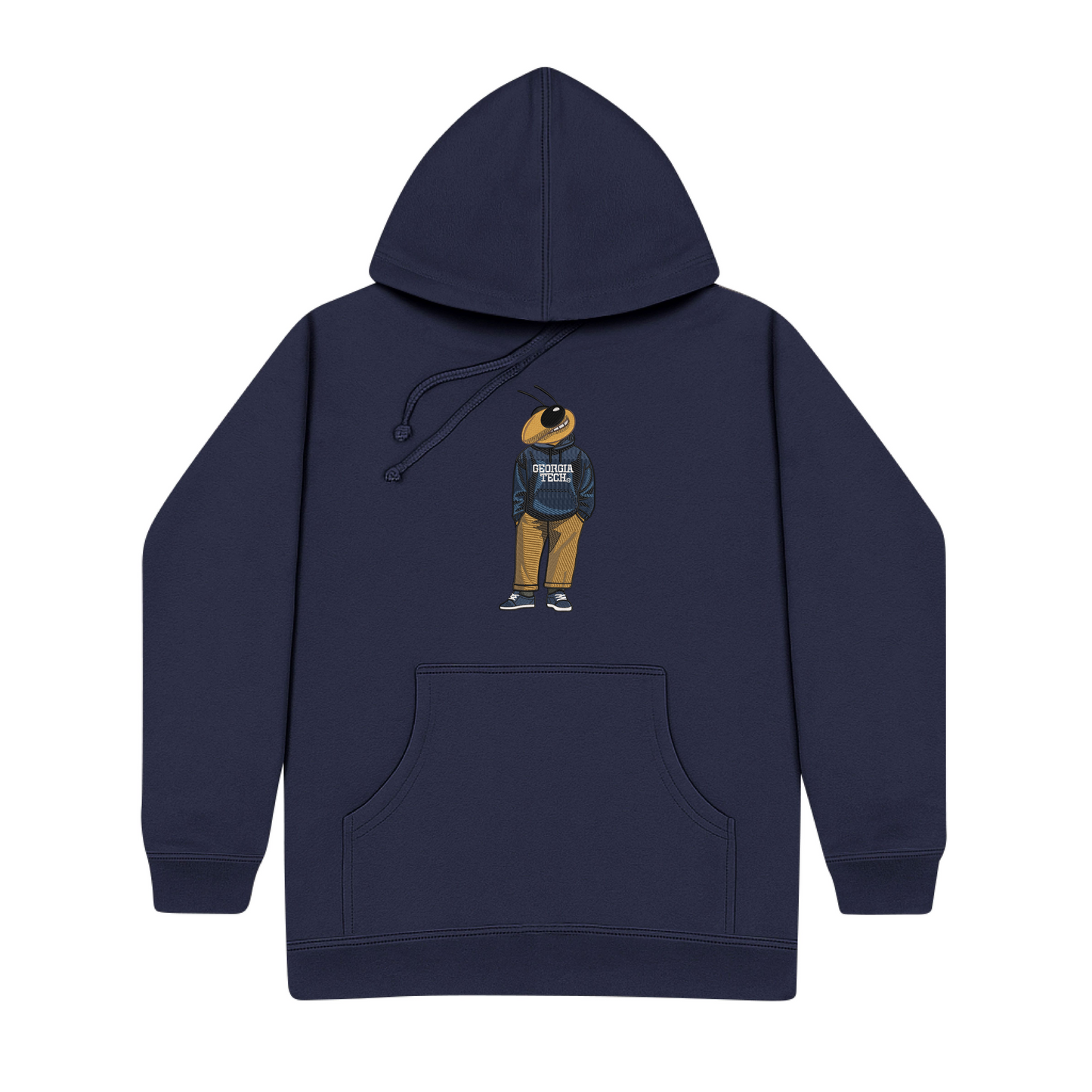 Georgia Tech Hoodie Embroidered Hoodie