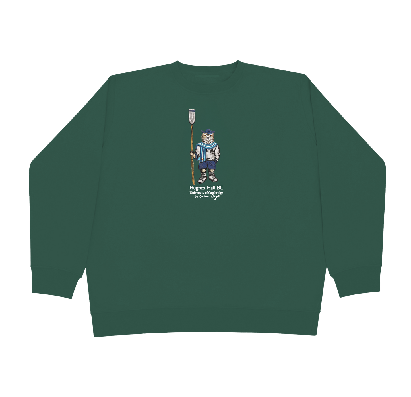 Embroidered Hughes Hall BC Crewneck