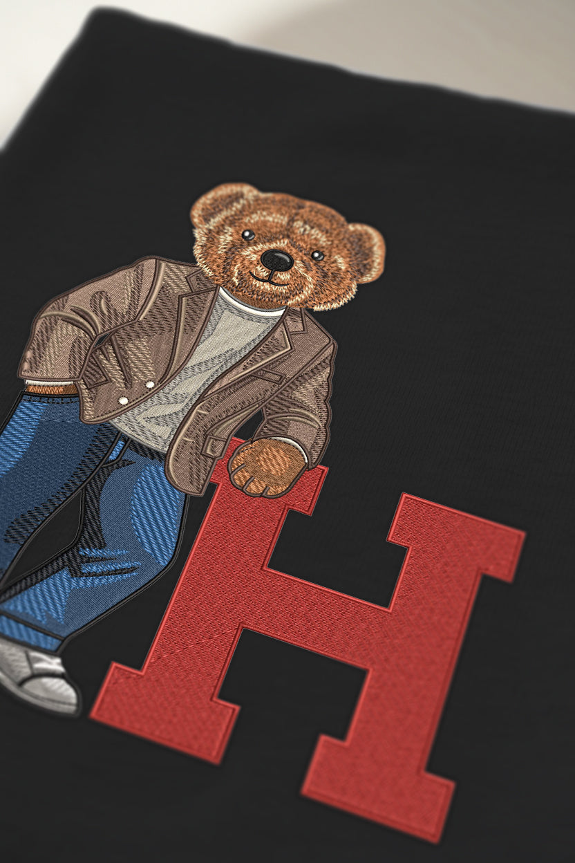 Harvard Big Letter Embroidered Hoodie