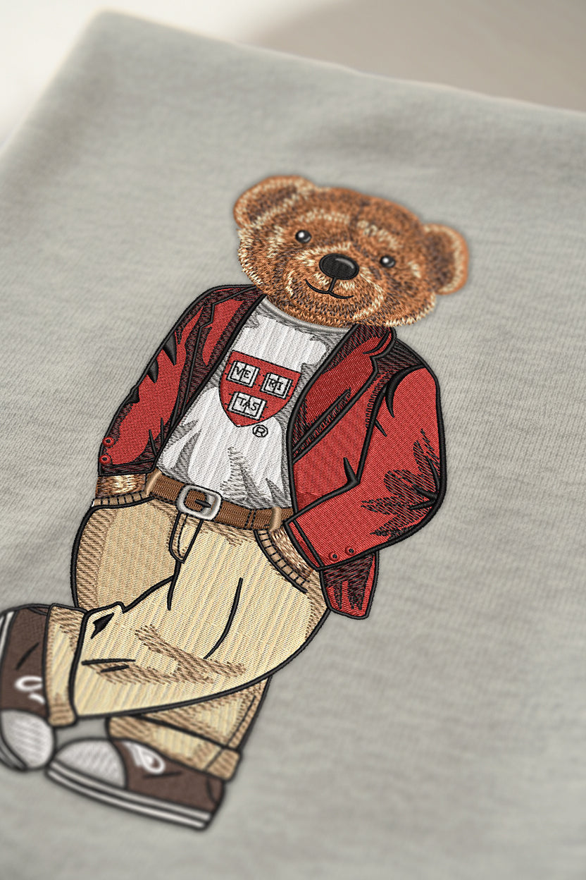 Harvard Original Embroidered Hoodie