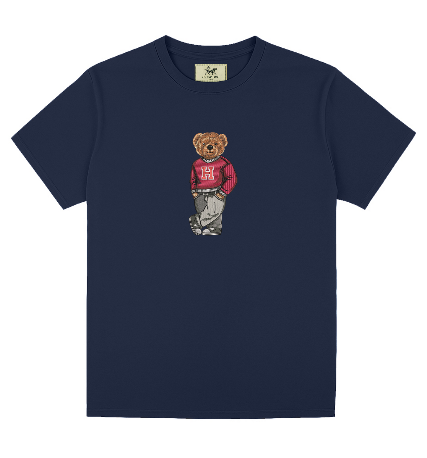 Harvard Sweater Embroidered Tee