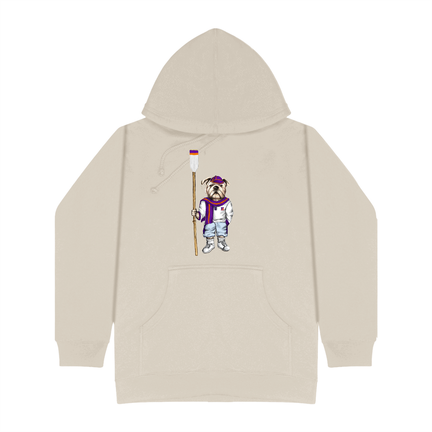 Hobart Crew Screen-printed Hoodie