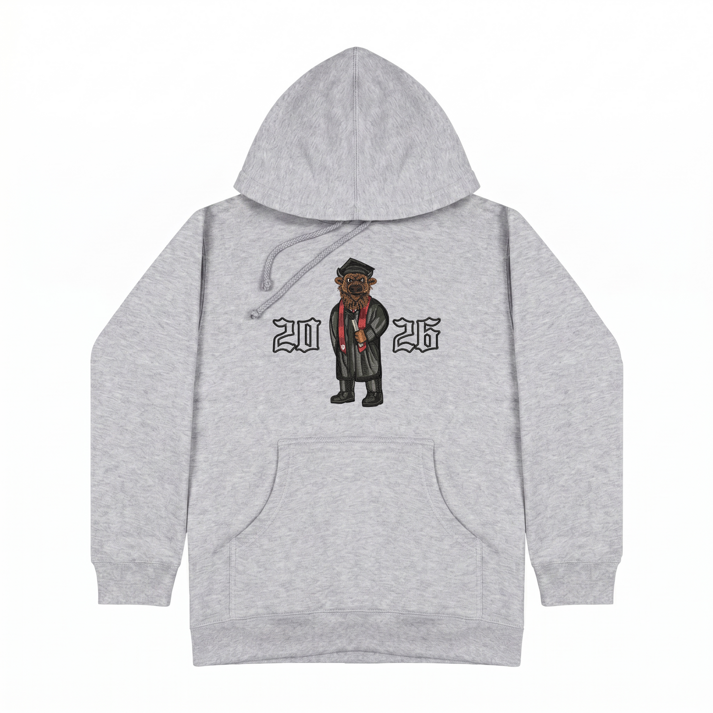 IU Graduation 2026 Embroidered Hoodie