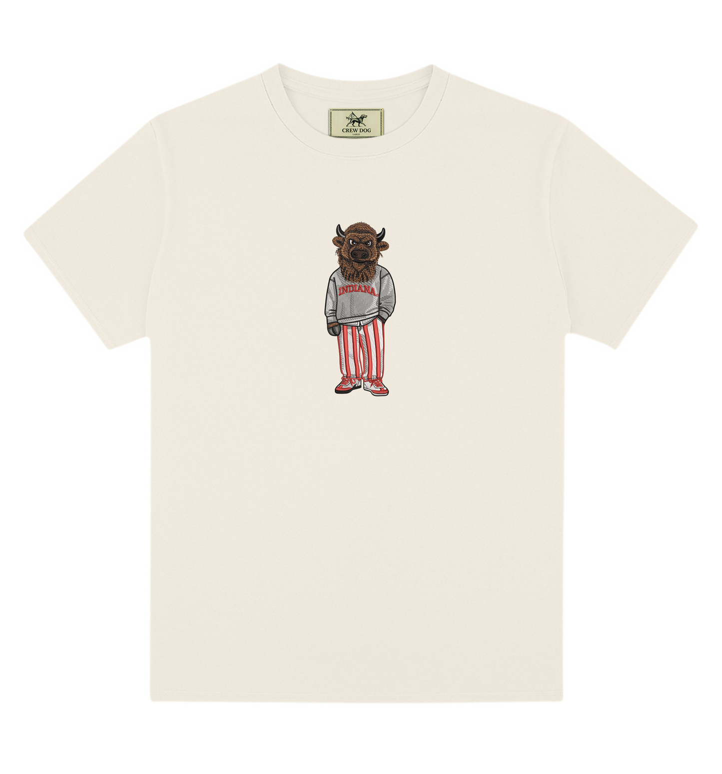 Indiana University Embroidered Tee