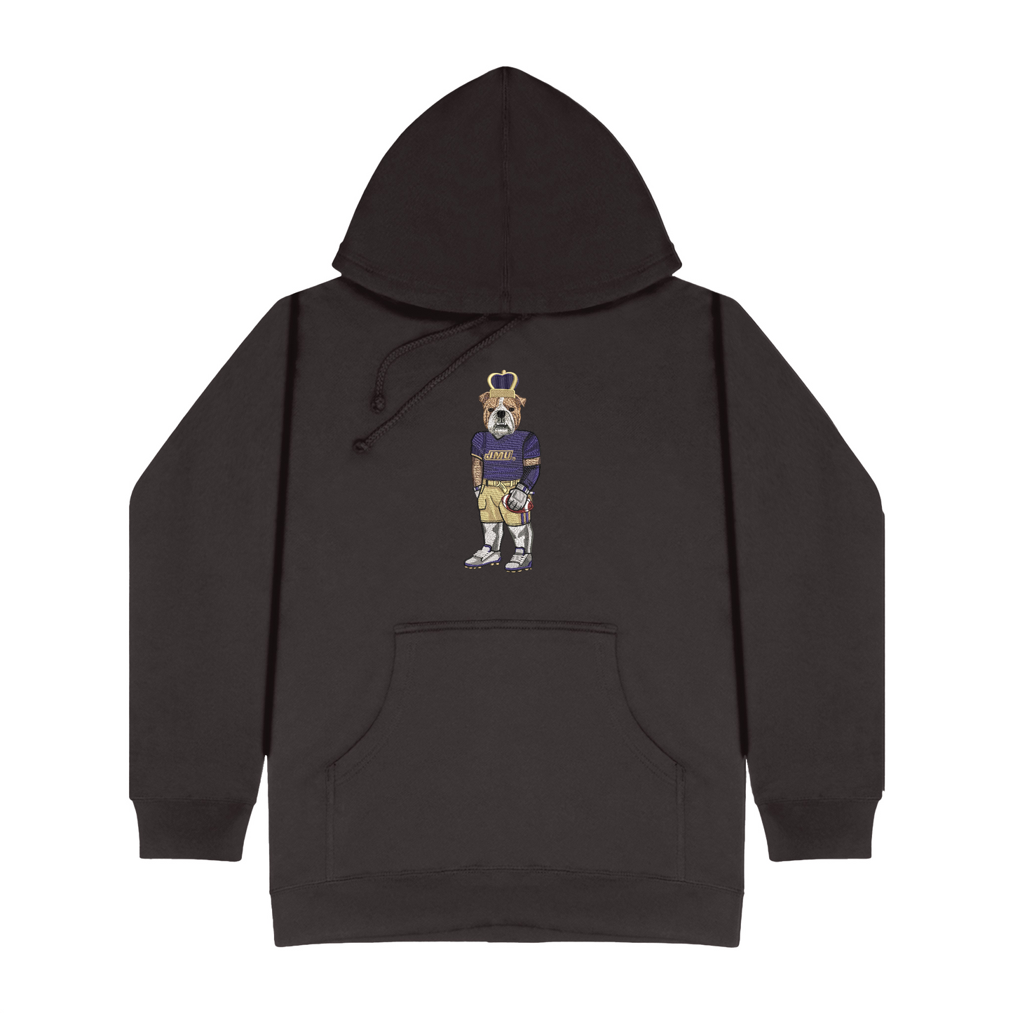 JMU Football Embroidered Hoodie