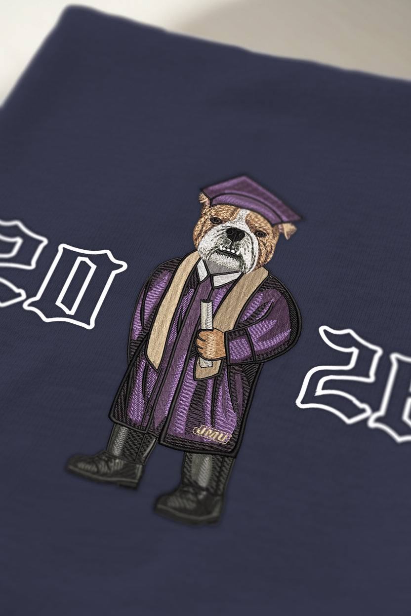 JMU Graduation 2026 Embroidered Crewneck