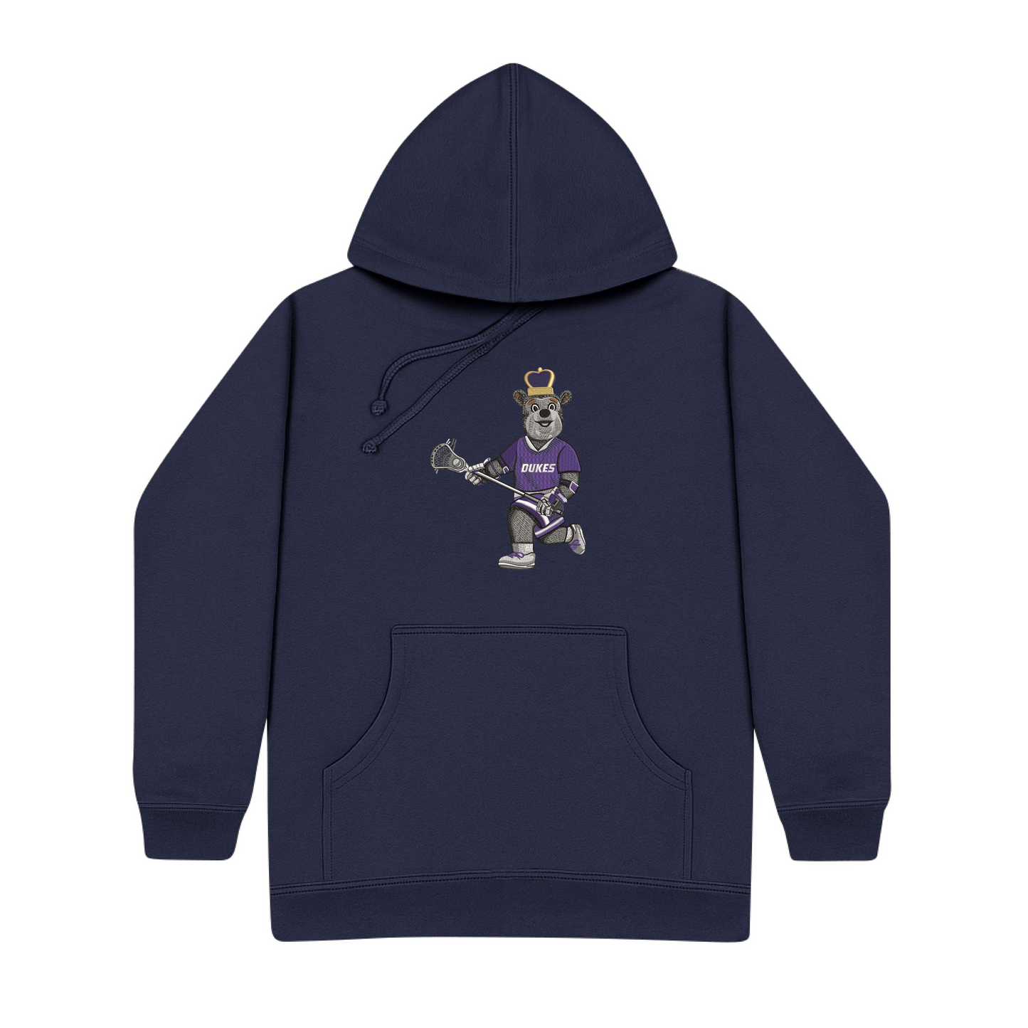 JMU Lacrosse Embroidered Hoodie