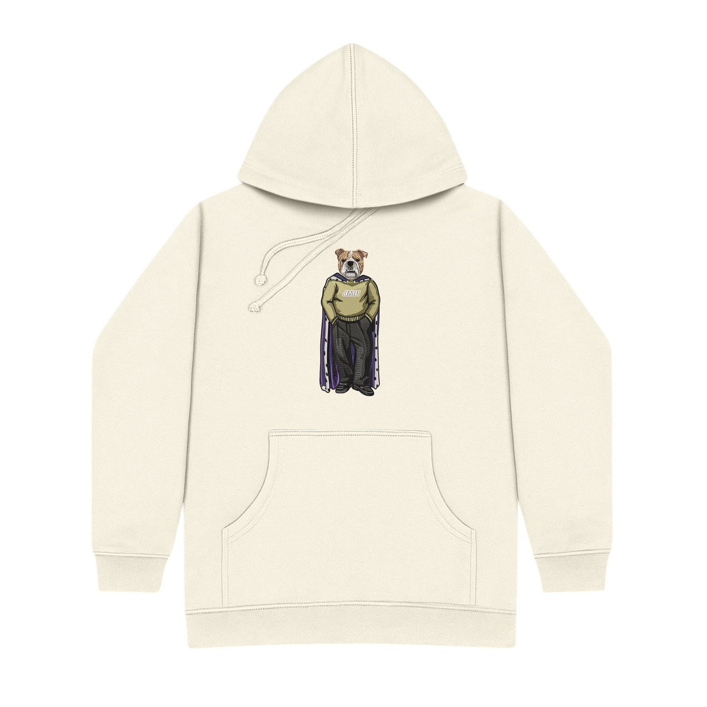 JMU Live Dog Embroidered Hoodie