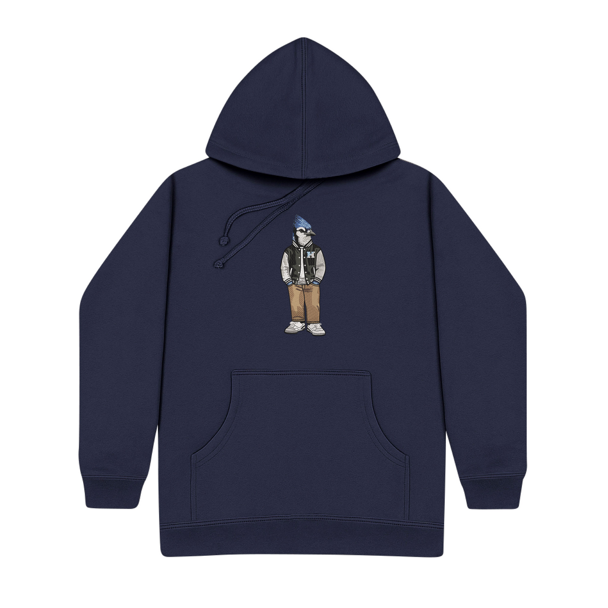 Hopkins Varsity Jacket Embroidered Hoodie