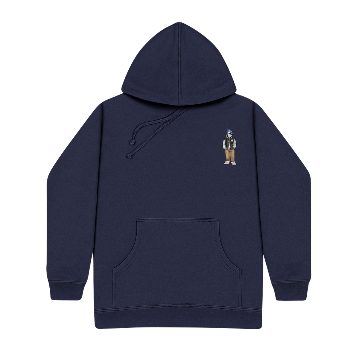 Hopkins Varsity Jacket Embroidered Hoodie